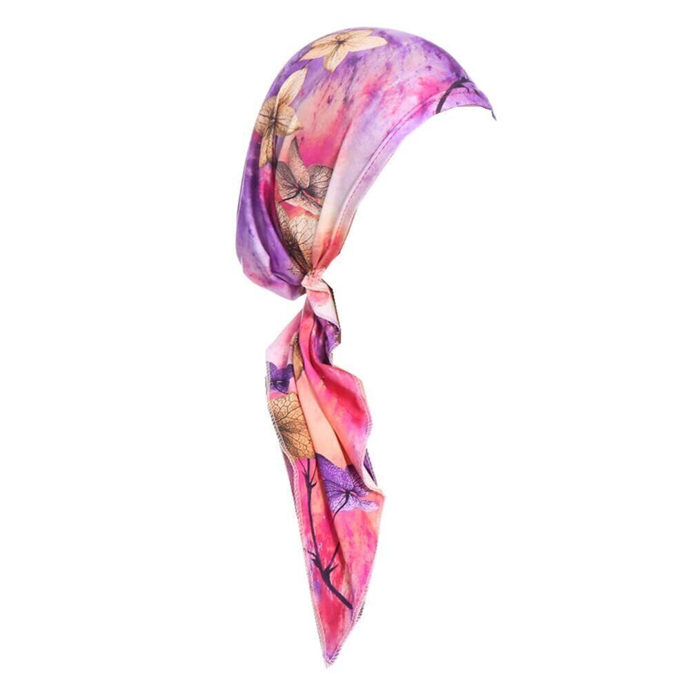 2587 Pre-Tied Bandana Turban Hat Chemo Cancer Headscarf Headwraps Headwear
